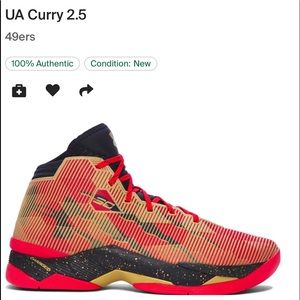 Under Armour Supercharged 49ers sneakers